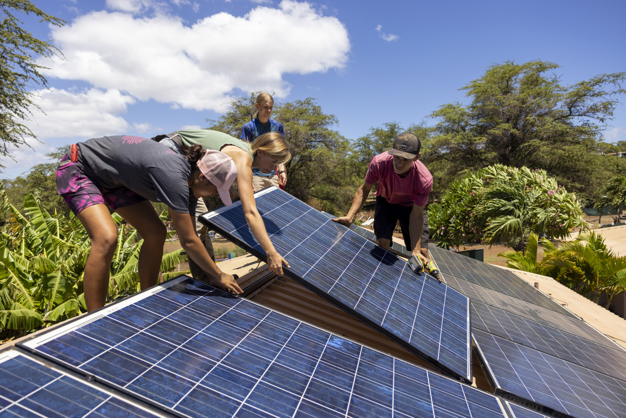 climate justice solar panel